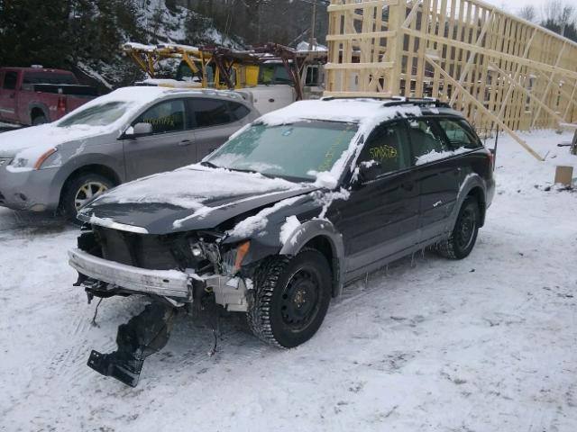 4S4BP61C597345721 - 2009 SUBARU OUTBACK 2. BLACK photo 2