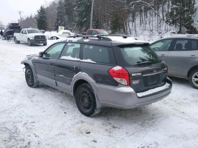 4S4BP61C597345721 - 2009 SUBARU OUTBACK 2. BLACK photo 3