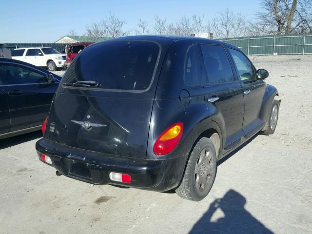 3C4FY58B95T505793 - 2005 CHRYSLER PT CRUISER BLACK photo 4