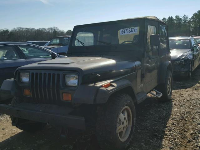 1J4FY19P4RP461029 - 1994 JEEP WRANGLER / BLACK photo 2