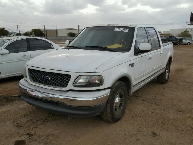 1FTRW07WX1KD55747 - 2001 FORD F150 SUPER WHITE photo 2