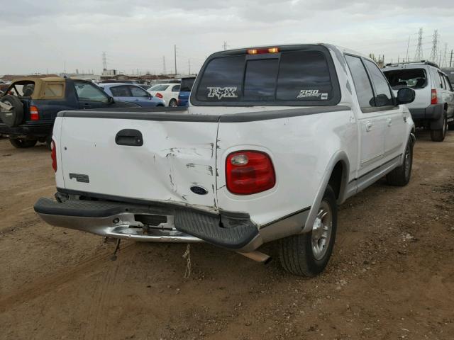 1FTRW07WX1KD55747 - 2001 FORD F150 SUPER WHITE photo 4