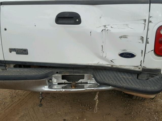 1FTRW07WX1KD55747 - 2001 FORD F150 SUPER WHITE photo 9