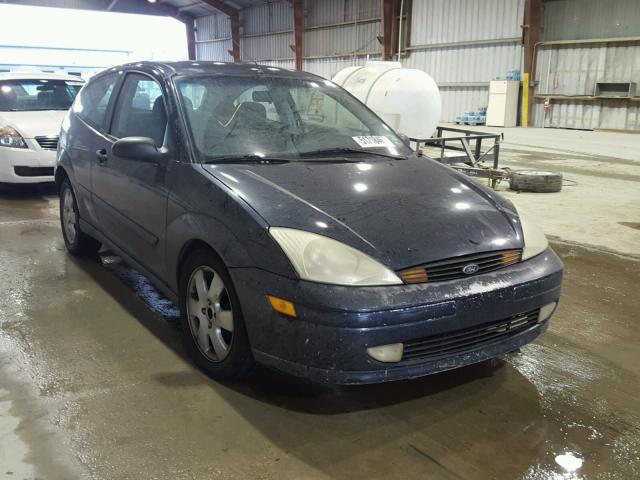 3FAFP313X1R239191 - 2001 FORD FOCUS ZX3 BLUE photo 1