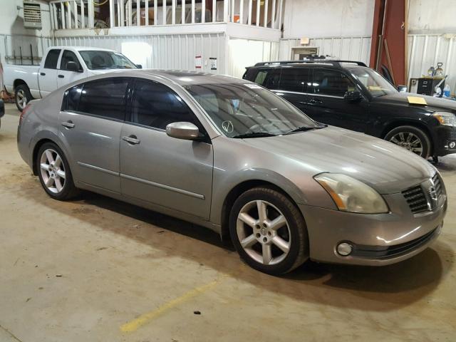 1N4BA41E84C823924 - 2004 NISSAN MAXIMA SE GRAY photo 1