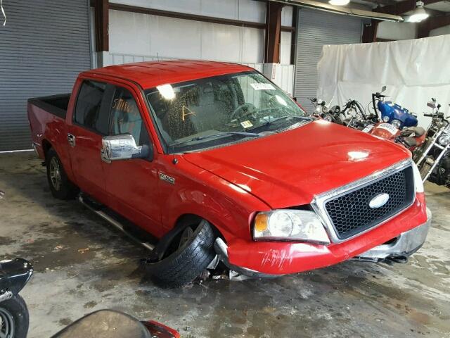 1FTPW14578FB95452 - 2008 FORD F150 SUPER RED photo 1