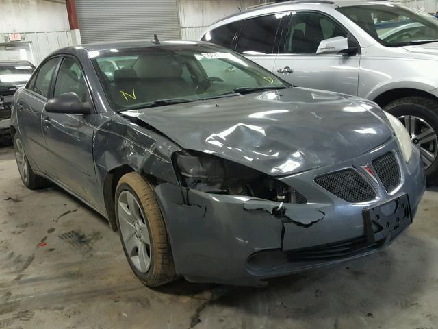 1G2ZG57B894179292 - 2009 PONTIAC G6 GRAY photo 1