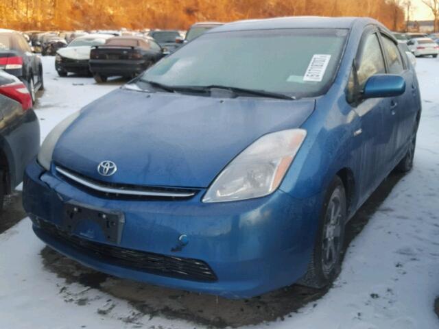 JTDKB20U577651577 - 2007 TOYOTA PRIUS BLUE photo 2