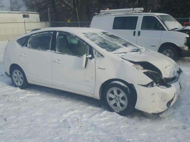 JTDKB20U783392969 - 2008 TOYOTA PRIUS WHITE photo 1