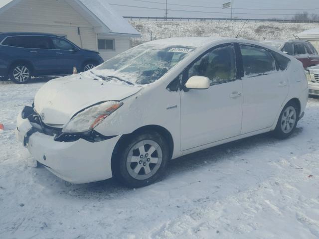 JTDKB20U783392969 - 2008 TOYOTA PRIUS WHITE photo 2