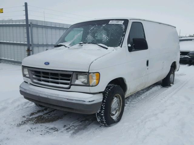 1FTFE24H4SHB71393 - 1995 FORD ECONOLINE WHITE photo 2