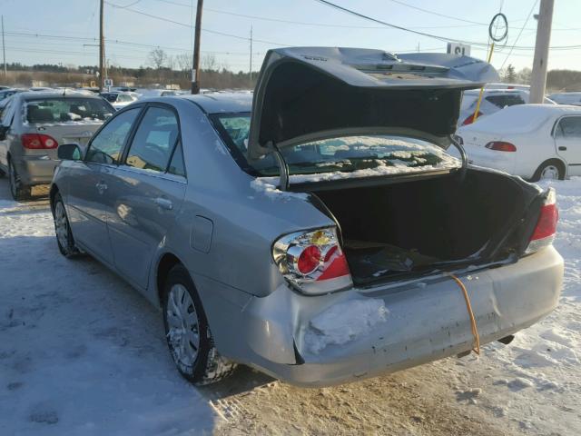 4T1BE32K26U744593 - 2006 TOYOTA CAMRY LE SILVER photo 3