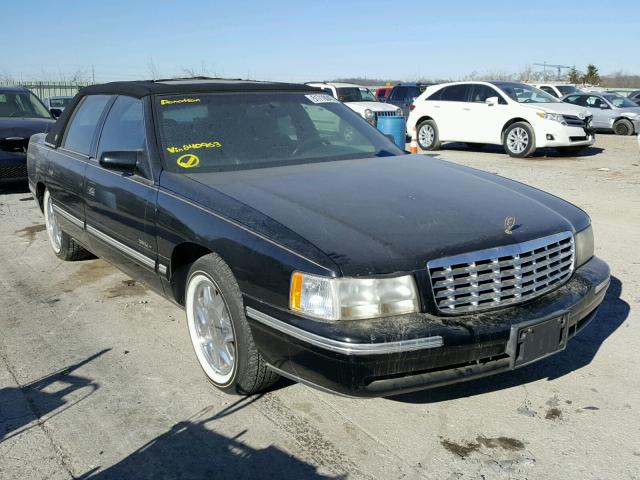 1G6KD54Y1VU240963 - 1997 CADILLAC DEVILLE BLACK photo 1