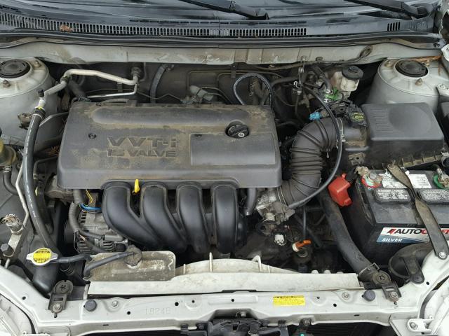 2T1BR32E64C309430 - 2004 TOYOTA COROLLA CE SILVER photo 7