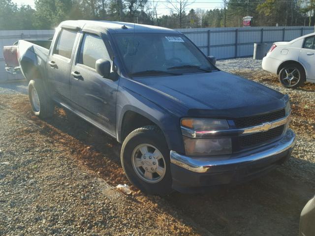 1GCCS136658130595 - 2005 CHEVROLET COLORADO BLUE photo 1