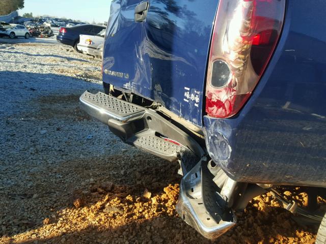 1GCCS136658130595 - 2005 CHEVROLET COLORADO BLUE photo 9