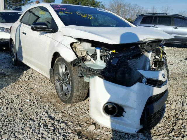 KNAFZ6A30G5624032 - 2016 KIA FORTE SX WHITE photo 1