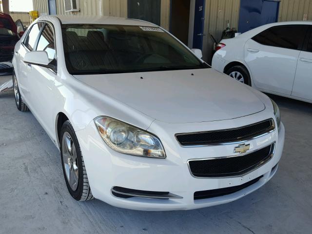 1G1ZH57B79F168421 - 2009 CHEVROLET MALIBU 1LT WHITE photo 1