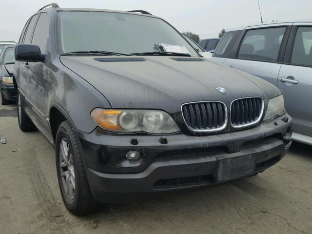 5UXFA13555LY04755 - 2005 BMW X5 3.0I BLACK photo 1