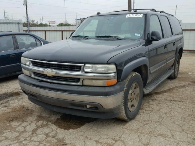 3GNEC16ZX5G264541 - 2005 CHEVROLET SUBURBAN C BLACK photo 2