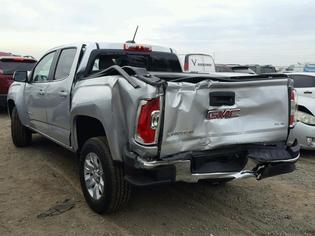 1GTG5CE34G1110249 - 2016 GMC CANYON SLE GRAY photo 3