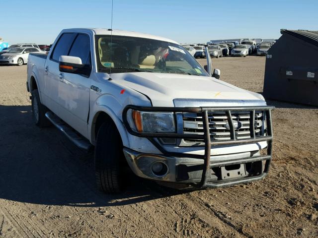 1FTFW1CF4DFA30121 - 2013 FORD F150 SUPER WHITE photo 1