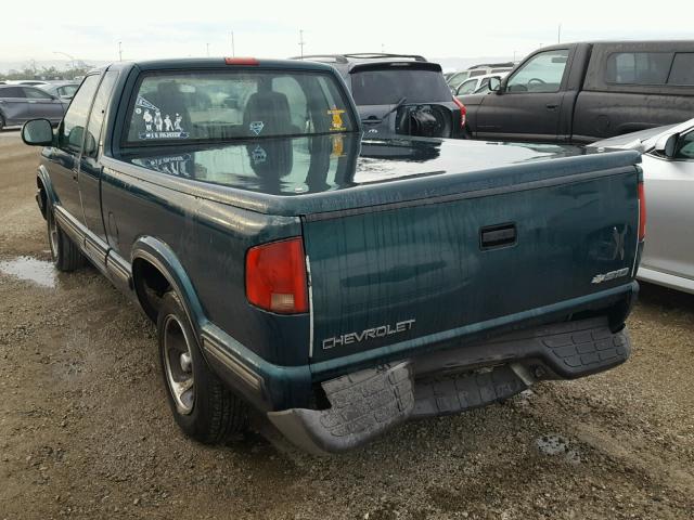 1GCCS1949W8144563 - 1998 CHEVROLET S TRUCK S1 GREEN photo 3