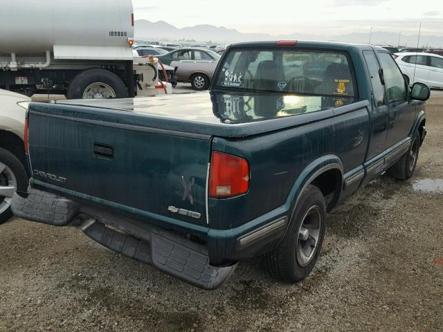 1GCCS1949W8144563 - 1998 CHEVROLET S TRUCK S1 GREEN photo 4