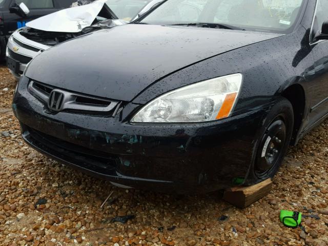 1HGCM66555A054419 - 2005 HONDA ACCORD EX BLACK photo 9