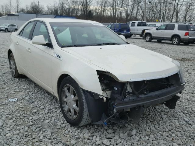 1G6DF577190104867 - 2009 CADILLAC CTS WHITE photo 1