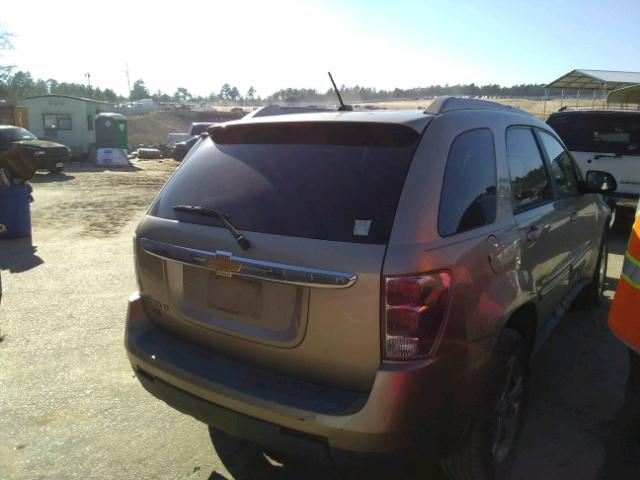 2CNDL63F576000570 - 2007 CHEVROLET EQUINOX LT TAN photo 4