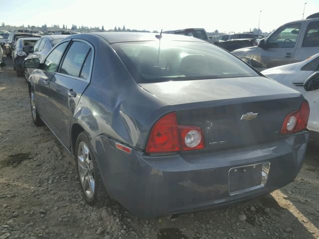 1G1ZH57B08F161969 - 2008 CHEVROLET MALIBU 1LT GRAY photo 3