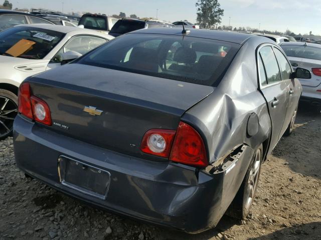 1G1ZH57B08F161969 - 2008 CHEVROLET MALIBU 1LT GRAY photo 4