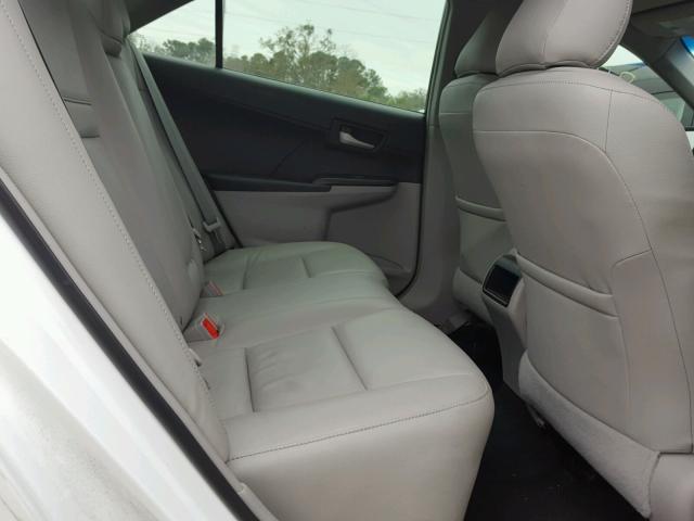 4T1BF1FK8CU189625 - 2012 TOYOTA CAMRY BASE WHITE photo 6