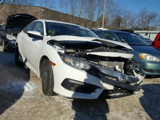 19XFC2F51GE242927 - 2016 HONDA CIVIC LX WHITE photo 1