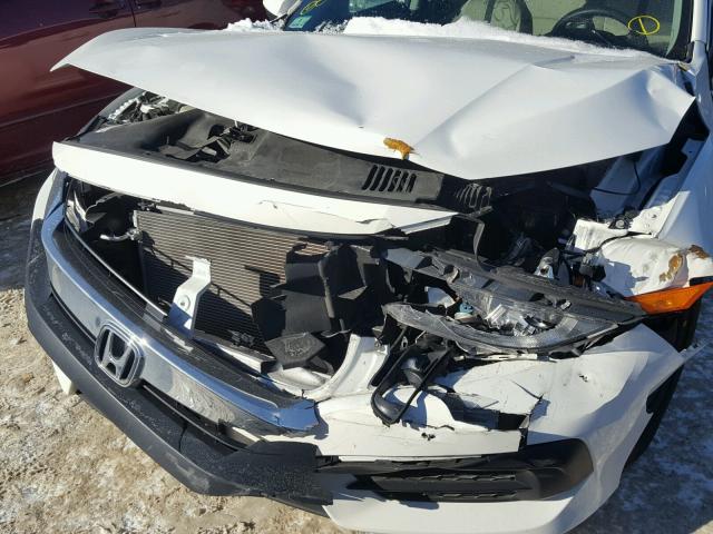 19XFC2F51GE242927 - 2016 HONDA CIVIC LX WHITE photo 9