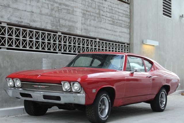 133278B105660 - 1968 CHEVROLET CHEVELLE RED photo 2