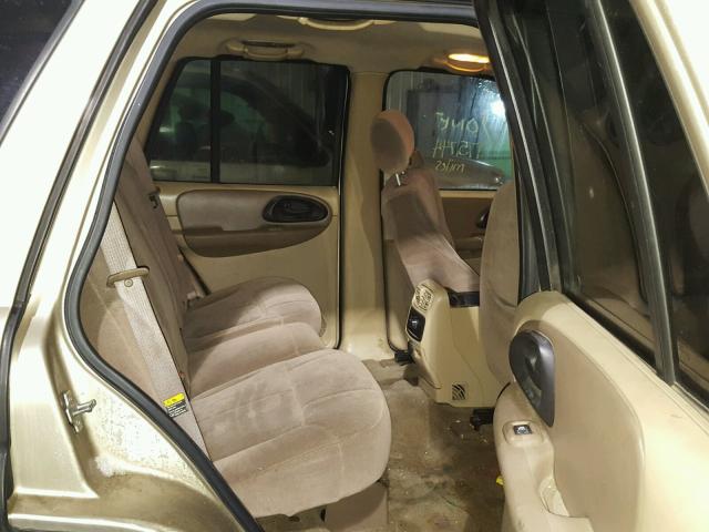 1GNDT13S942346917 - 2004 CHEVROLET TRAILBLAZE TAN photo 6