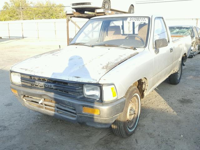 JT4RN81A3M0084562 - 1991 TOYOTA PICKUP 1/2 SILVER photo 2