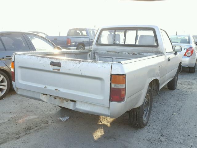 JT4RN81A3M0084562 - 1991 TOYOTA PICKUP 1/2 SILVER photo 4