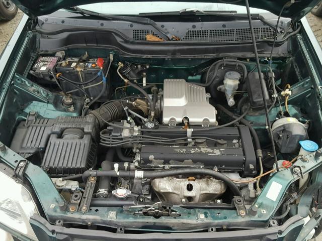 JHLRD1848XC078109 - 1999 HONDA CR-V LX GREEN photo 7