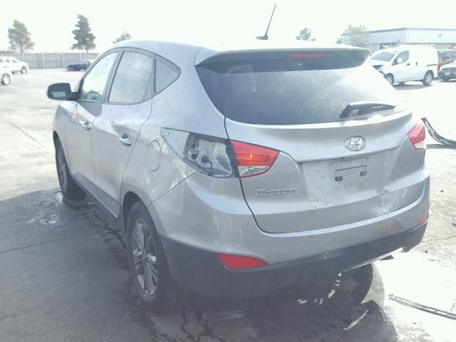 KM8JT3AF3FU053045 - 2015 HYUNDAI TUCSON GLS GRAY photo 3