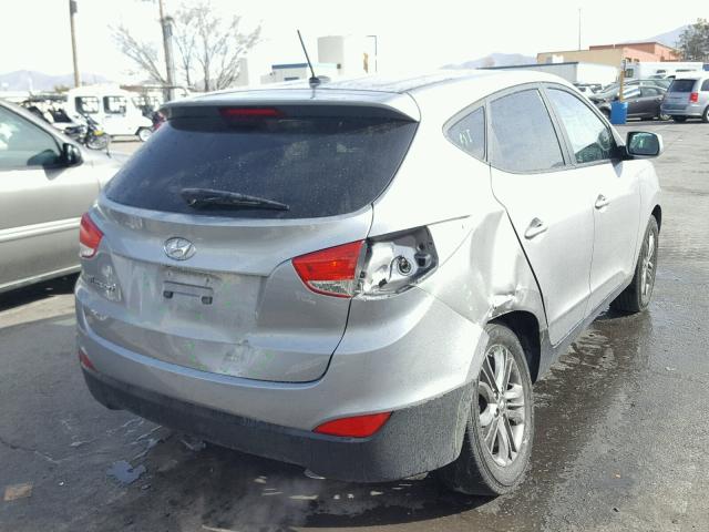 KM8JT3AF3FU053045 - 2015 HYUNDAI TUCSON GLS GRAY photo 4