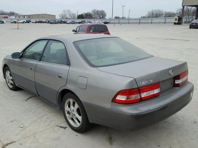 JT8BF28G415110895 - 2001 LEXUS ES 300 GRAY photo 3