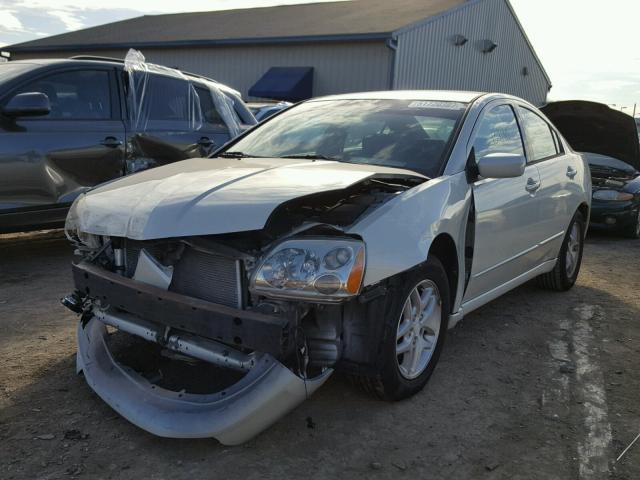 4A3AB36FX4E099640 - 2004 MITSUBISHI GALANT ES WHITE photo 2