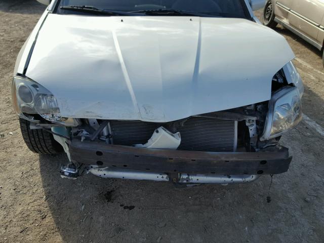 4A3AB36FX4E099640 - 2004 MITSUBISHI GALANT ES WHITE photo 7