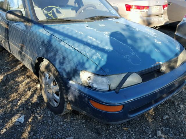 2T1AE09B8RC060413 - 1994 TOYOTA COROLLA LE 蓝色 照片 9