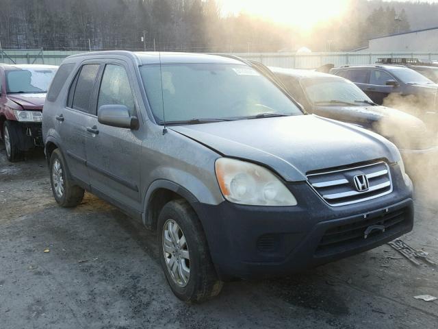 JHLRD778X6C035767 - 2006 HONDA CR-V EX GRAY photo 1