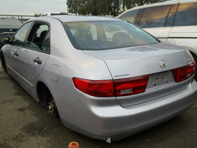 1HGCM56125A162536 - 2005 HONDA ACCORD DX SILVER photo 3