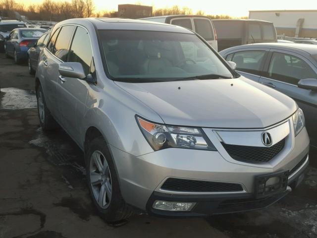 2HNYD2H64BH518245 - 2011 ACURA MDX TECHNO SILVER photo 1